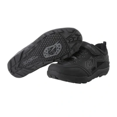 Imagen de O&#039;Neal Zapatos de Ciclismo Mountainbike MTB DH FR Downhill Freeride excelente Agarre, Suela SPD, Sistema Enganche rápido, Transpirable Traverse SPD Adultos Negro Talla 43