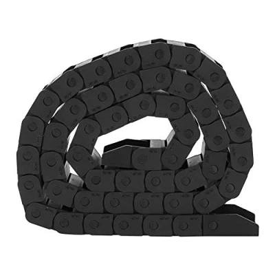 Imagen de Cadena de arrastre cable R18 1 m nailon negro, herramienta CNC, 10 x 20 mm (R18, mm)