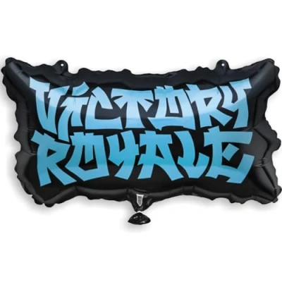 Imagen de Unique Fortnite Globo Victory Royale Gigante 56 cm Fiesta, Multicolor, Large (24720)