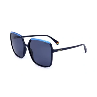 Imagen de Polaroid PLD 6128/s Sunglasses, PJP/C3 Blue, 59 Womens