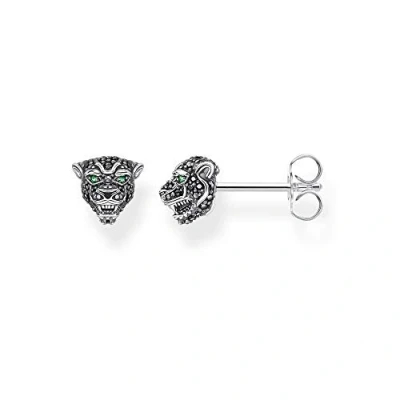 Imagen de Thomas Sabo Pendientes de botón Unisex plata ley circonita H2110 845 11