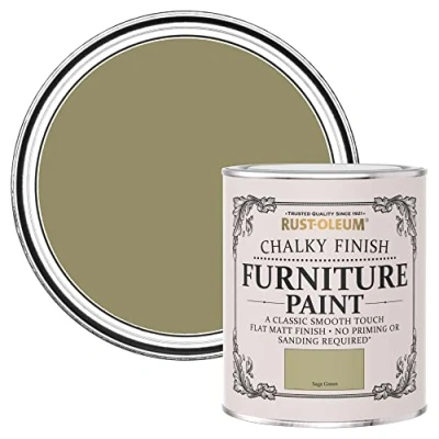 Imagen de Rust Oleum RO0070010G1 Pintura De Chalky Finalizar Muebles Verde Salvia 750Ml