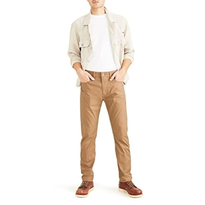 Imagen de Dockers Smart 360 Flex Jean Cut Slim, Pantalones, Hombre, Otter, 40W / 34L