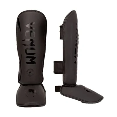 Imagen de Venum Protector de espinilleras unisex Challenger Kids, negro/negro, M