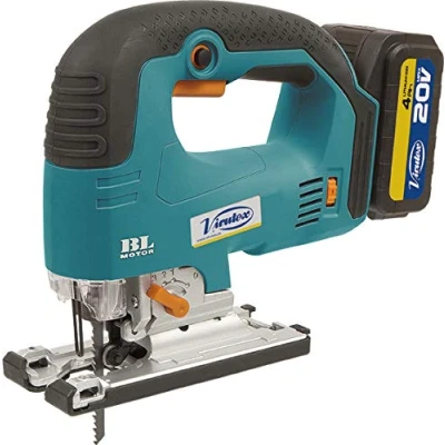 Imagen de VIRUTEX 3400400 Sierra de calar SIN CARGADOR NI BATERIAS SCB324 20V 700 3000 cpm 2,3 Kg