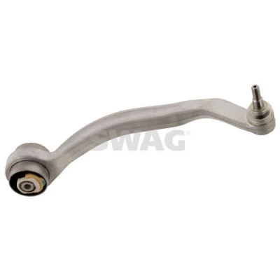 Imagen de SWAG 32 92 1198 Barra oscilante, suspensión de ruedas con apoyo Eje delantero, derecha, debajo, posterior Brazo oscilante transversal Aluminio