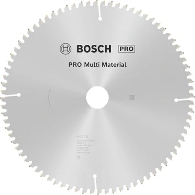 Imagen de Bosch Professional 2 608 641 204 Hoja de sierra circular Multi Material 260 x 30 3,2 mm, 80 (pack 1)