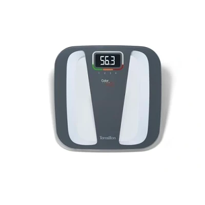 Imagen de Terraillon Color Coach Quattro Báscula personal electrónica Rectángulo de baño (Báscula electrónica, 160 kg, 100 g, lb, Rectángulo, LCD)