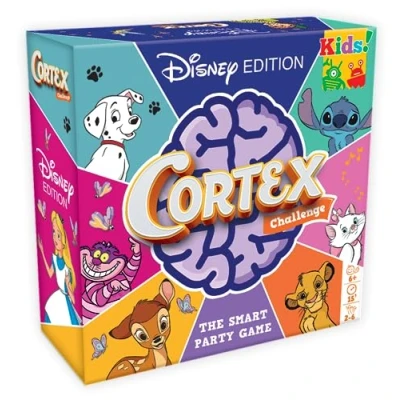 Imagen de Zygomatic Cortex Kids Disney Edition ¡Desfia a tu Cerebro con este Divertivo Juego De Cartas! Partir 6 Años 2 Jugadores 15 Minutos por Partida Multilenguaje (incluye Español)
