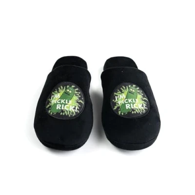 Imagen de Rick and Morty I&#039;m Pickle Rick! Zapatillas unisex para hombre y mujer, color negro, Negro , 42/43 EU
