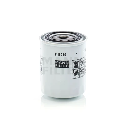 Imagen de MANN FILTER W 8010 Filtro de aceite 3/4 16 UNF enroscable