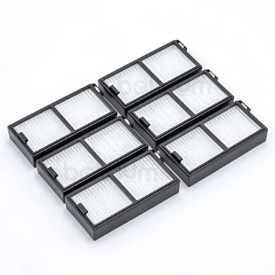 Imagen de BAKUUM Pack 6 Filtros HEPA para deposito de solidos Cecotec Conga Series 5090, 6090 y 7090 robot aspirador. Accesorios repuestos.