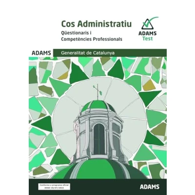 Imagen de Cos administratiu. Test. Questionaris i competencies professionals (OPOSICIONES)
