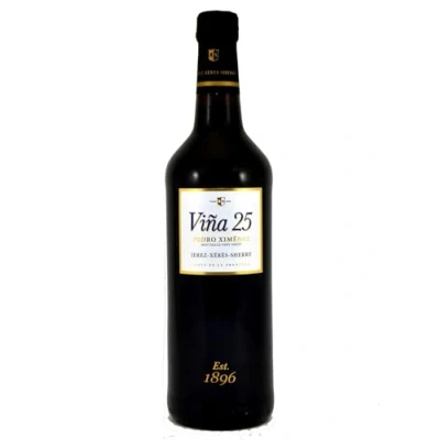 Imagen de Lustau Viña 25 Pedro Ximénez Jerez Xérès Sherry 75 cl Vino generoso (Caja de 6 Botellas cl)
