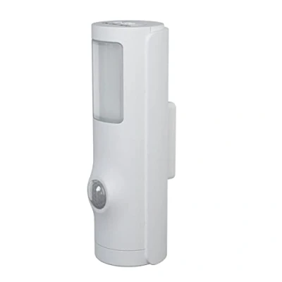 Imagen de LEDVANCE LED Batteriebetriebene Leuchte, Leuchte für Innenanwendungen, Bewegungssensor, Tag Nacht Sensor, Kaltweiß, 36,0 mm x 42,0 108,0 mm, NIGHTLUX Torch