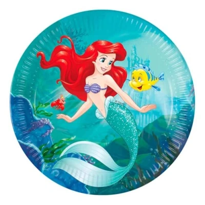 Imagen de PROCOS Ariel Curious Plato de papel (8 unidades, 23 cm)