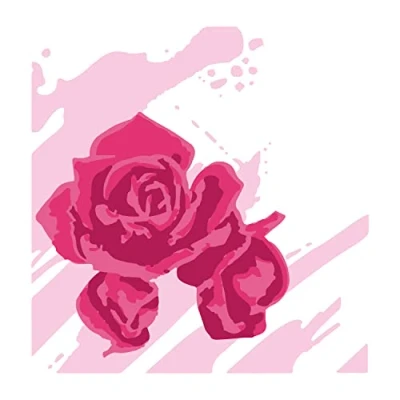 Imagen de Plantillas en capas Sizzix, paquete de 4 rosas acuarelas por Olivia Rose 665266 Capítulo 2022