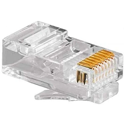 Imagen de Gembird Conector RJ45 Categoría 5 UTP PLUG3UP6/100 100 uds Negro Transparente Unidades