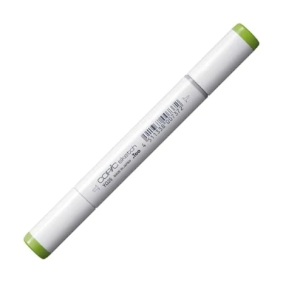 Imagen de Copic Sketch YG25, Celadon Green, Rotulador doble con punta mediana y de pincel