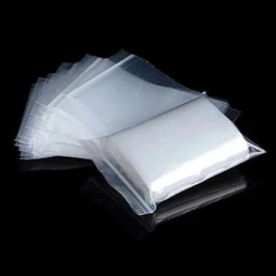 Imagen de 300piezas Bolsas Con Cierre Zip De Plastico Transparente Celofan 6x 9cm Autocierre Pequeñas Transparentes