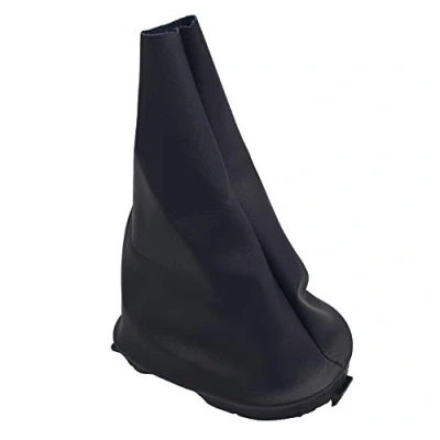 Imagen de Hacreyatu Pomo Palanca de Cambios Polaina Bota Cuero para Renault Clio II III Megane 2 Scenic Kangoo