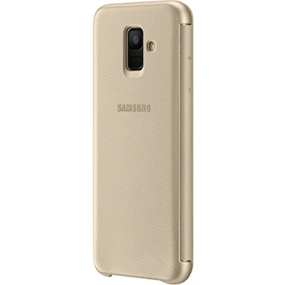 Imagen de Funda Samsung Wallet Oro Para Galaxy A6