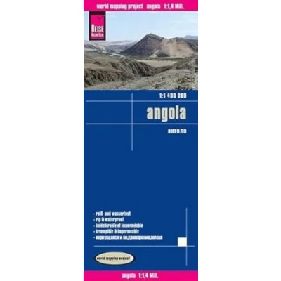Imagen de Angola, mapa de carreteras impermeable. Escala 1:1.400.000. Reise Know How.: world mapping project (Angola (1:1.400.000))