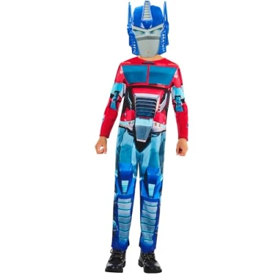 Imagen de Rubies disfraz oficial de Transformers Optimus Prime, para niños, talla 7 8 años
