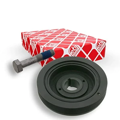 Imagen de febi BILSTEIN 33789 Polea de Cigüeñal 5PK 142 4 con tornillo Plus CITROËN: C15 Furgón, Familiar, BX Hatchback, PEUGEOT: 205 II Hatchback