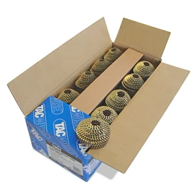 Imagen de Tacwise 1003 Bobinas Cónicas de clavos Punta Roma Galvanizados y Anillados Tipo 2.1/32 mm, 14400 Unidades (360 en cada bobina)