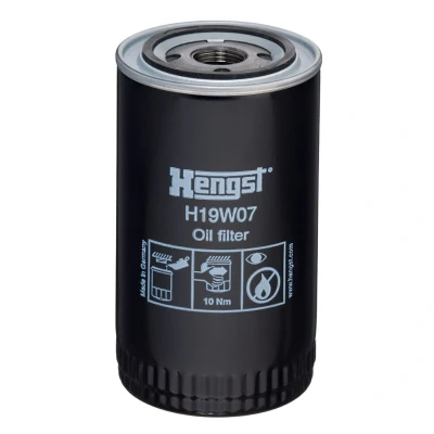Imagen de HENGST FILTER H19W07 Filtro de aceite 1 12 UNF enroscable