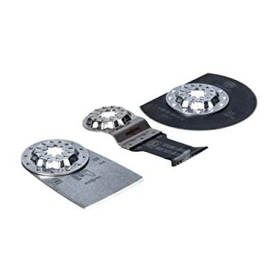 Imagen de FEIN Best of Starlock RENOVATION Set de 3 accesorios ara trabajos reforma en suelos, Adecuados para todas las MultiTools, alojamiento Starlock, 100% Calidad