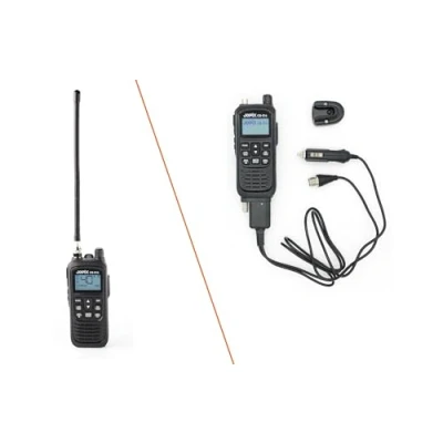Imagen de Jopix Walkie Talkie CB 27 514 con Kit de Coche Amplia Pantalla LCD Tecnología NRC Adaptador Toma mechero, conexión para Antena Externa y Soporte