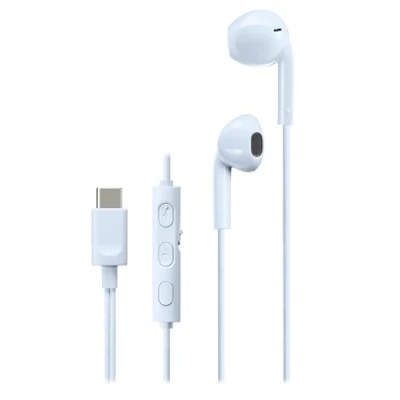 Imagen de Auriculares de botón JVC HA FR17UC, Intraurales, 3 Botones, IPX2, USB C, Micrófono, Azul