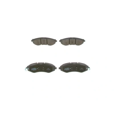 Imagen de BOSCH 0 986 494 343 Juego de pastillas freno Low Metallic con avisador acústico desgaste Chapa antichirridos CHEVROLET: Lacetti Hatchback