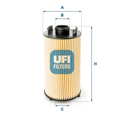 Imagen de UFI 26.074.00 Filtro Combustible Cartucho filtrante FORD: Transit V363 Furgón, Mk6 Custom V362 Furgón