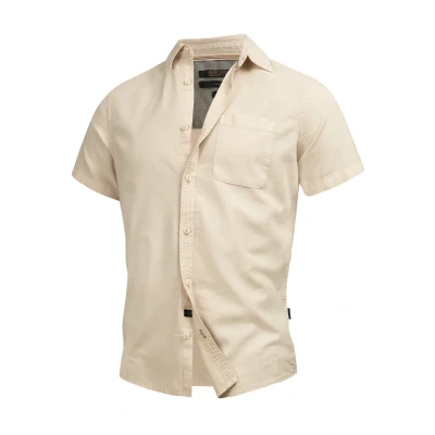 Imagen de Indicode Jeans Kurzarm Ingunther Camisa, Hombre, Talla: Large, Fog
