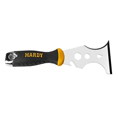 Imagen de HARDY Multi Flotador 15 en 1 Solución Universal Varias Herramientas Una Espátula Abrebotellas Limpieza de Uñas Cepillos Acero Inoxidable