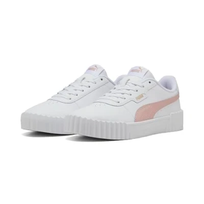 Imagen de PUMA Carina 3.0, Zapatillas Mujer, White Rose Quartz Gold, 41 EU