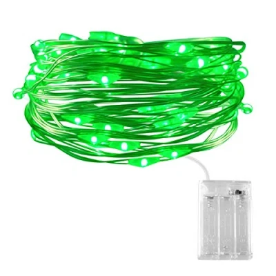 Imagen de Dalugo Guirnalda Luces Pilas, 3m 30 LED de Cadena Micro Verde
