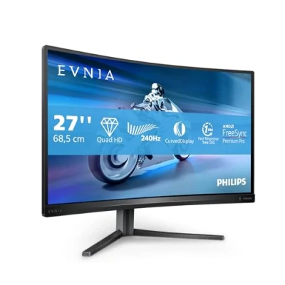 Imagen de Monitor gaming Philips 27M2C5500W/00, 27 &quot;, QHD, 0.5 ms, 240 Hz, x2 HDMI, HDCP, USB, Salida de audio, Negro