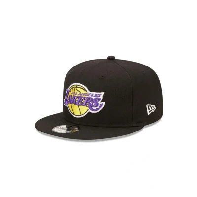 Imagen de New Era TEAM SIDE Patch 9FIFTY Gorra, Talla: S/M, Los angeles lakers blkyel