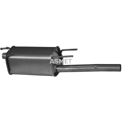Imagen de ASMET 05.056 Silenciador trasero OPEL: Combo C Tour