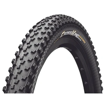 Imagen de Continental Cross King Protection Bicycle Tire, Unisex Adult, Black, 26&quot;, 26 x 2.20
