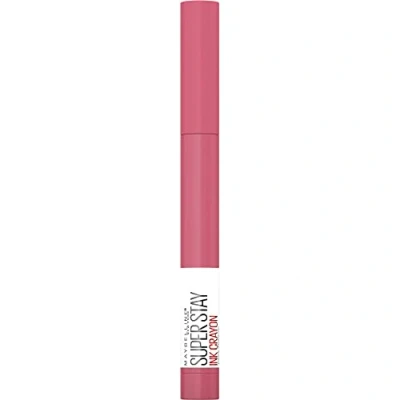 Imagen de Maybelline New York Pintalabios SuperStay Ink Crayón tono 90 Keep It Fun, rosa