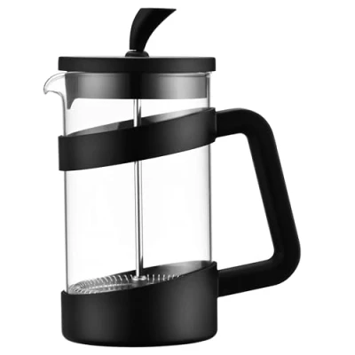 Imagen de Café Olé VMP 06F Cafetera Estilo, Plástico Vidrio Acero Inoxidable, Negro Mate