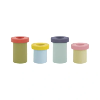 Imagen de Remember Pippo Juego de 4 portavelas (porcelana)