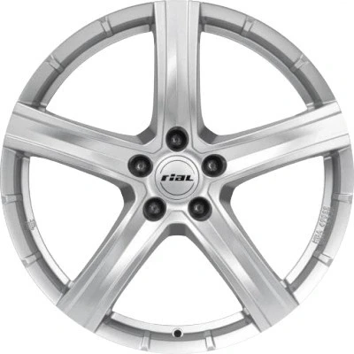 Imagen de RIAL 5Taladro(s) 19in 150mm Llanta de aleación Quinto mattschwarz Front poliert QU90950X13 1