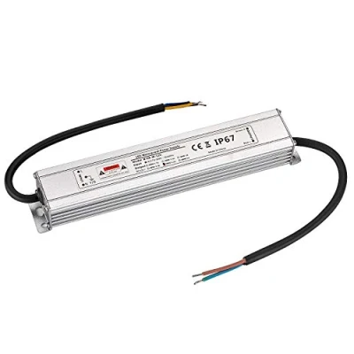 Imagen de Fuente de Alimentación LED 12V 50W 4.16A IP67 Impermeable, Alimentacion transformador Potencia 230V a DC para Tira y Bombilla