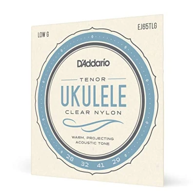 Imagen de D&#039;Addario EJ65TLG Tenor Low G Pro Arte Extruido personalizado Nylon Ukulele cuerdas